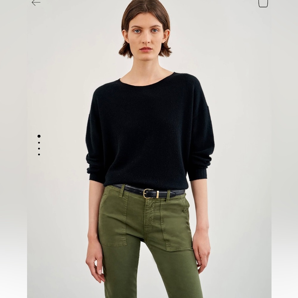 Nili Lotan Black Cashmere Sweater
